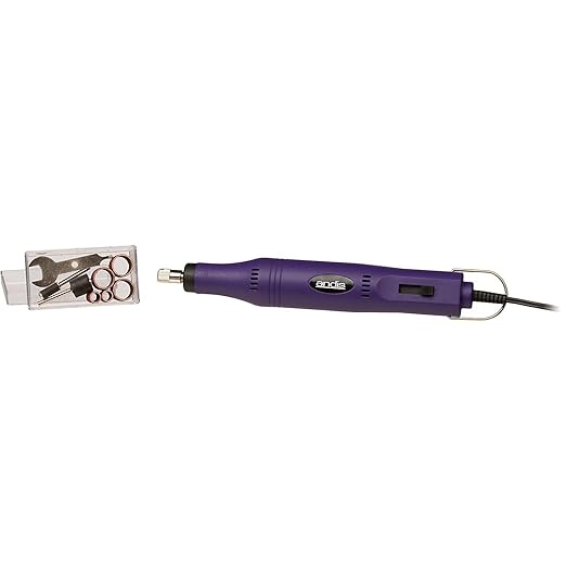 Andis 2-Speed Pet Nail Grinder – Cordless Dog & Cat Nail Trimmer for Safe, Smooth Grooming