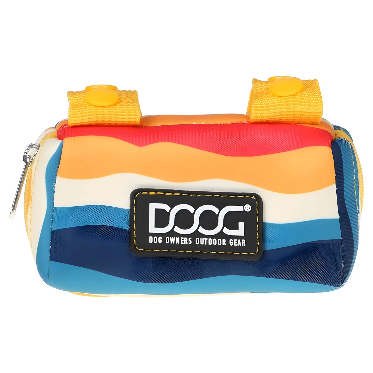 DOOG Walkie Pouch Scout, Neoprene Dog Waste Bag Dispenser, Leash-Mounted Poop Bag Holder