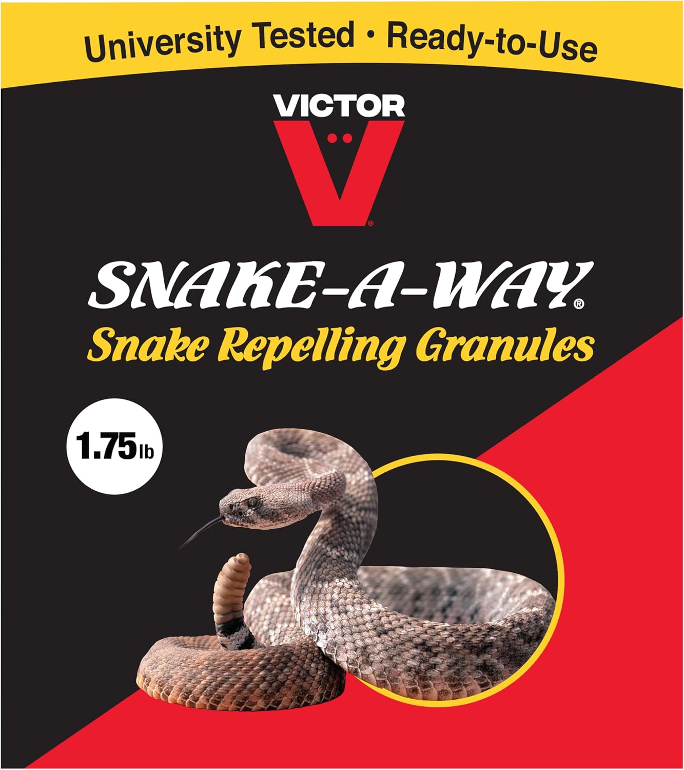 Victor VP363 Snake-A-Way Snake Repelling Granules, 1.75 lb