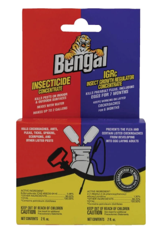 Bengal 2 Oz. Concentrate Insecticide & 2 Oz. Concentrate Insect Growth Regulator Combo