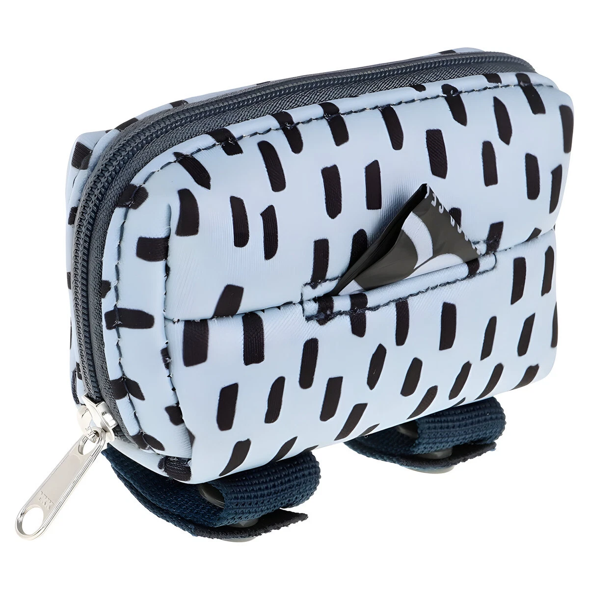 DOOG Walkie Pouch Dash, Neoprene Dog Waste Bag Dispenser, Leash-Mounted Poop Bag Holder