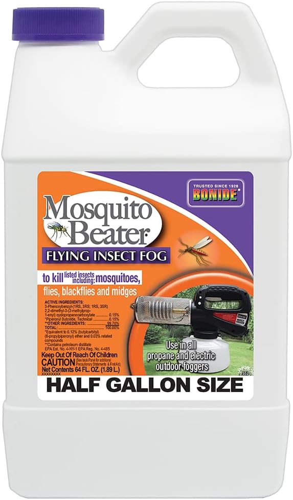 Bonide Mosquito Beater Fog RTU 64 oz – Ready-to-Use Outdoor Fogging Insecticide for Mosquitoes & Flies