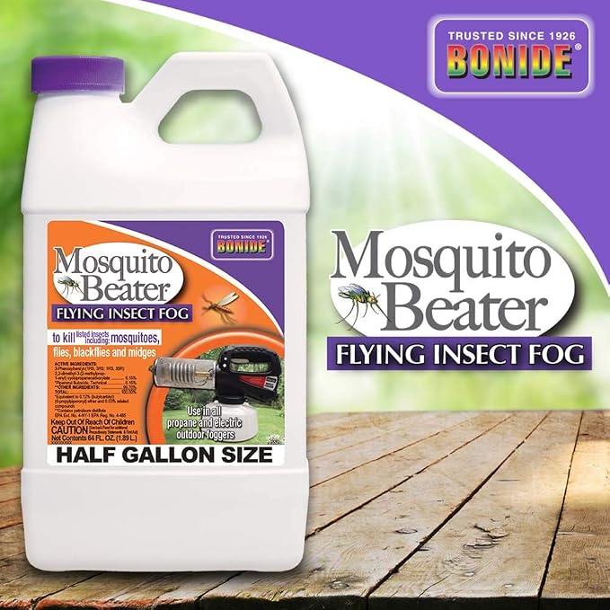 Bonide Mosquito Beater Fog RTU 64 oz – Ready-to-Use Outdoor Fogging Insecticide for Mosquitoes & Flies
