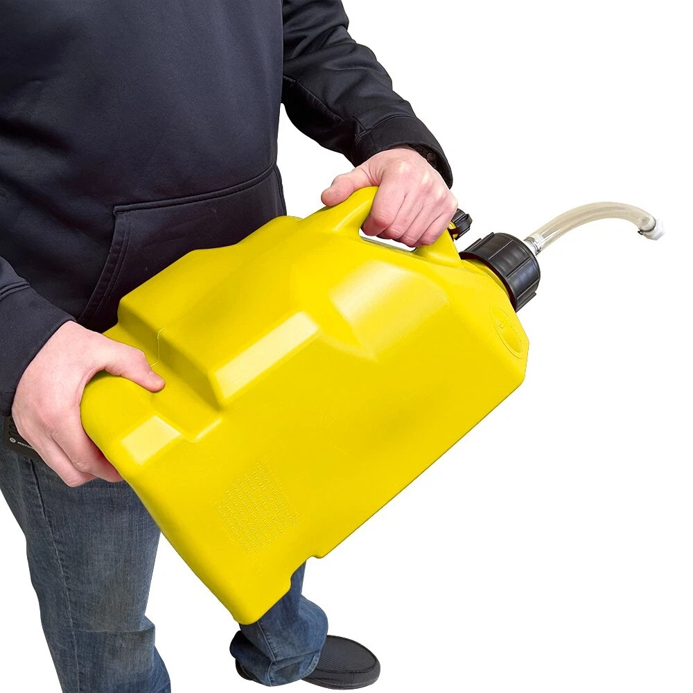 Valley Industries 5 Gallon HDPE Utility Jug with Cap, Vent & PVC Hose
