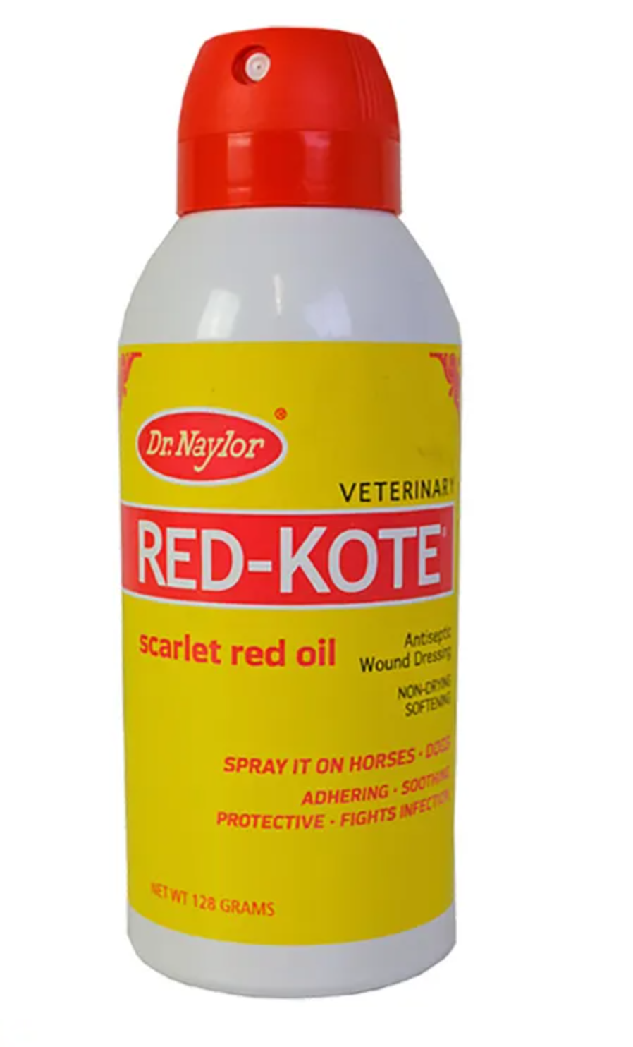 Dr. Naylor Red-Kote Antiseptic Wound Spray for Horses, Dogs & Livestock – 5 oz Aerosol
