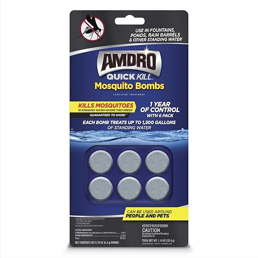 AMDRO QK Mosquito Bombs 6pk