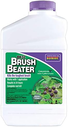 Bonide Poison Ivy & Brush Killer BK-32, 32 oz Concentrate