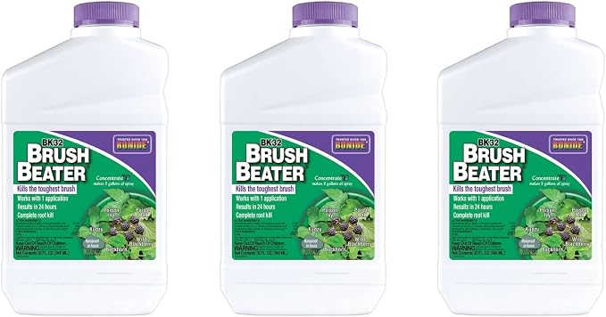 Bonide Poison Ivy & Brush Killer BK-32, 32 oz Concentrate
