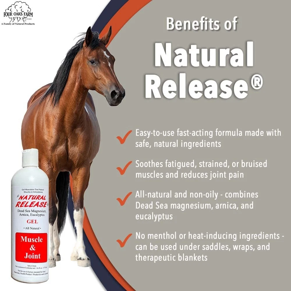 Natural Release Muscle Gel 16oz