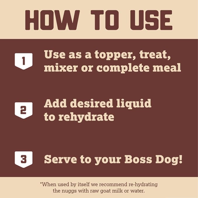 Boss Dog Freeze Dried Raw Diet (Dogs), Fish Recipe, 12 oz Bag