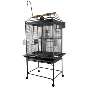 A&E Play Top Bird Cage — Black, 32 × 23 × 66 in — image 1
