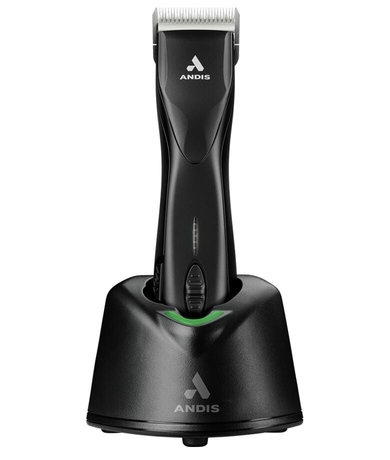 Andis Pulse ZR II 5-Speed Cordless Detachable Blade Clipper – Professional Pet Grooming Clipper with #10 CeramicEdge Blade