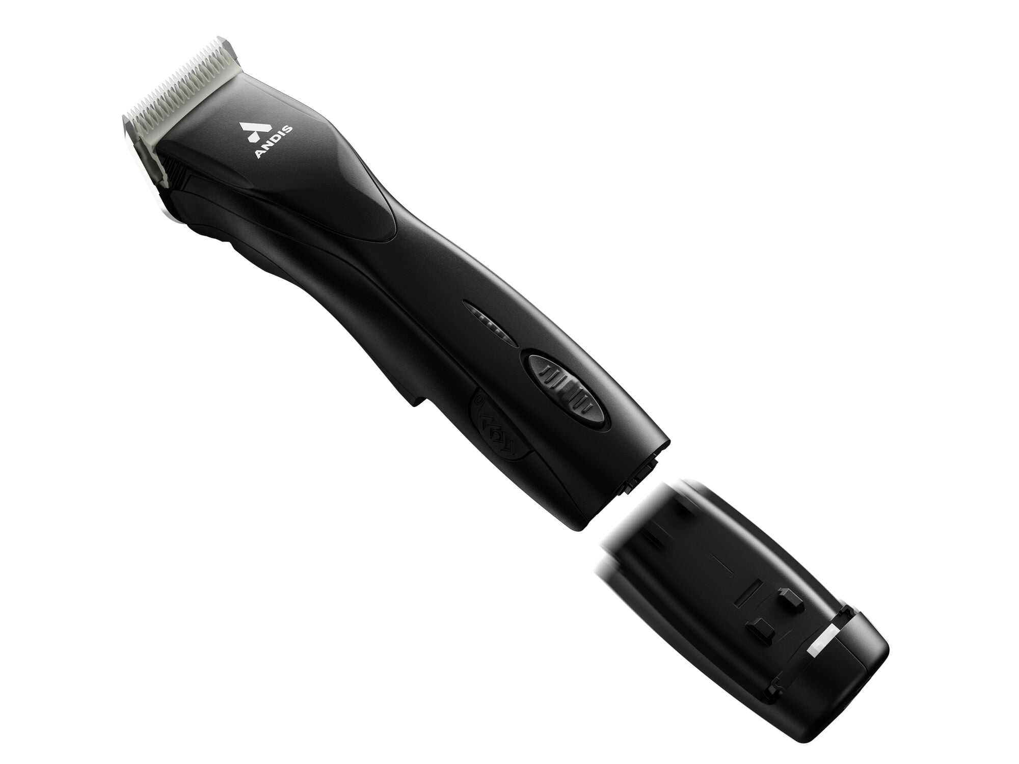 Andis Pulse ZR II 5-Speed Cordless Detachable Blade Clipper – Professional Pet Grooming Clipper with #10 CeramicEdge Blade