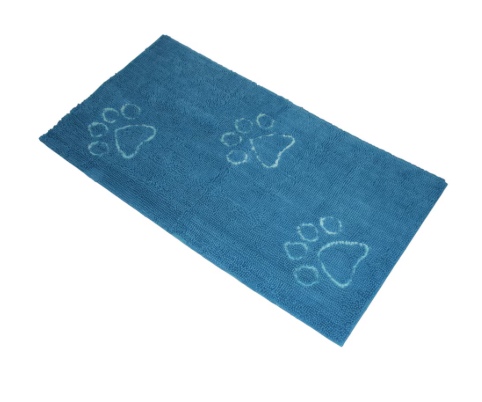 Dog Gone Smart Dirty Dog Doormat Runner – Super Absorbent Microfiber Non-Slip Pet Mat, 60" x 30"
