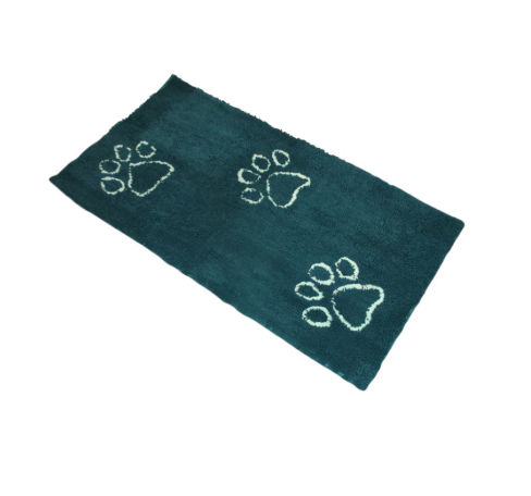 Dog Gone Smart Dirty Dog Doormat Runner – Super Absorbent Microfiber Non-Slip Pet Mat, 60" x 30"