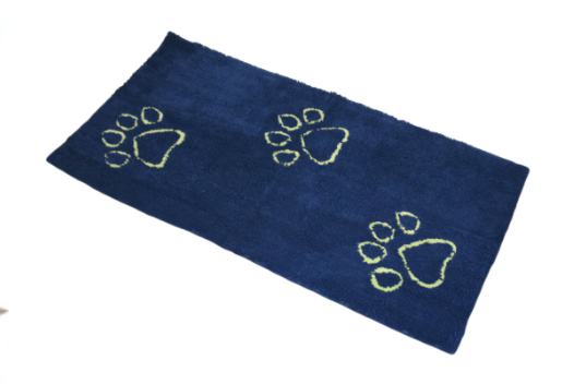 Dog Gone Smart Dirty Dog Doormat Runner – Super Absorbent Microfiber Non-Slip Pet Mat, 60" x 30"