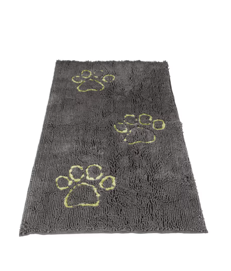 Dog Gone Smart Dirty Dog Doormat Runner – Super Absorbent Microfiber Non-Slip Pet Mat, 60" x 30"