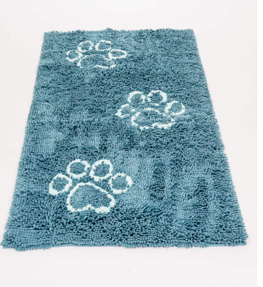 Dog Gone Smart Dirty Dog Doormat Runner – Super Absorbent Microfiber Non-Slip Pet Mat, 60" x 30"