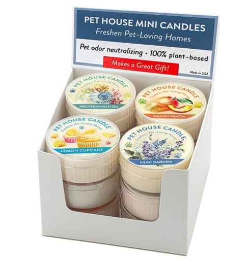 One Fur All® Pet House Spring Mini Candle 12 pk