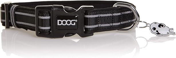 DOOG Neoprene Dog Collar Scout Extra Small – Comfortable Adjustable Collar for Small Dogs
