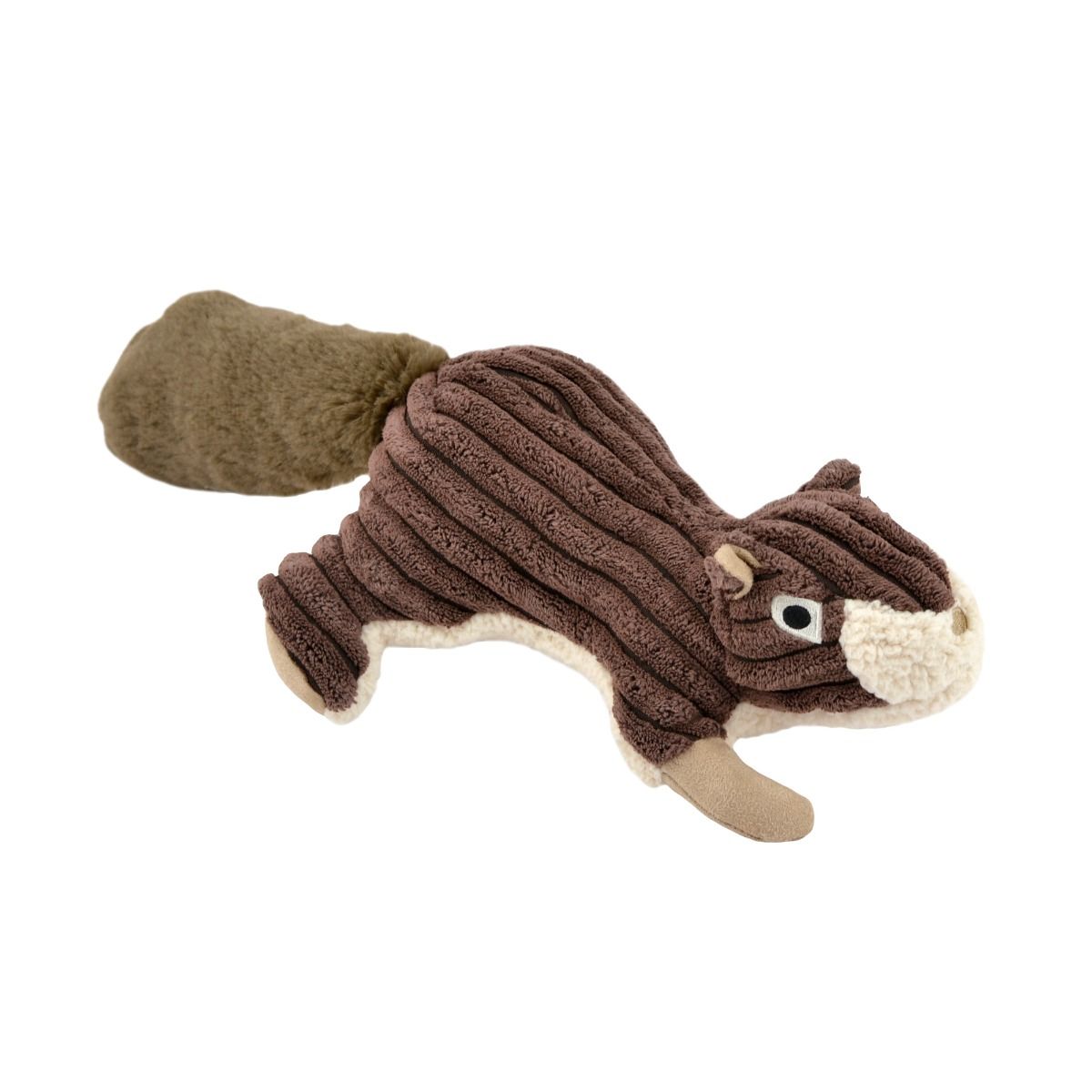 Tall Tails Plush Squirrel Squeaker Dog Toy – 12 Inch