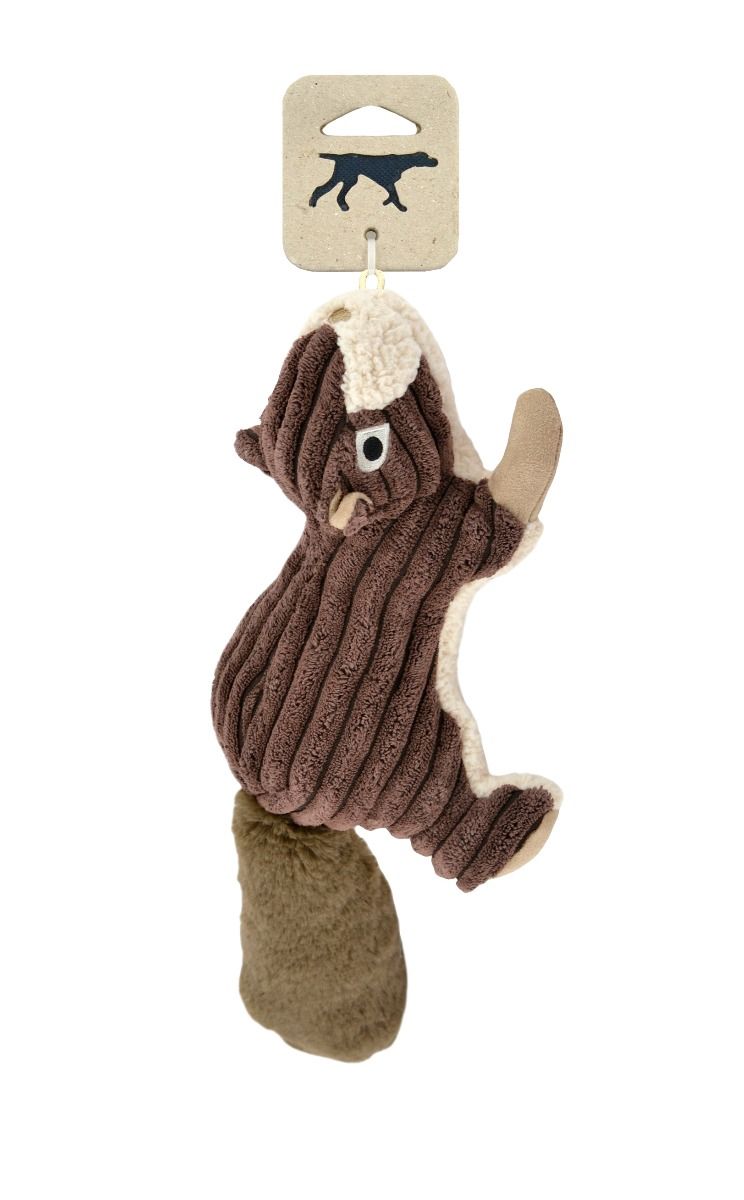 Tall Tails Plush Squirrel Squeaker Dog Toy – 12 Inch