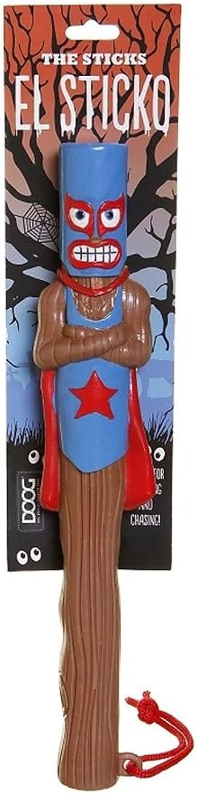 DOOG El Sticko Dog Fetch Toy, 12 Inch, Recycled Rubber, Splinter-Free Floating Stick Toy
