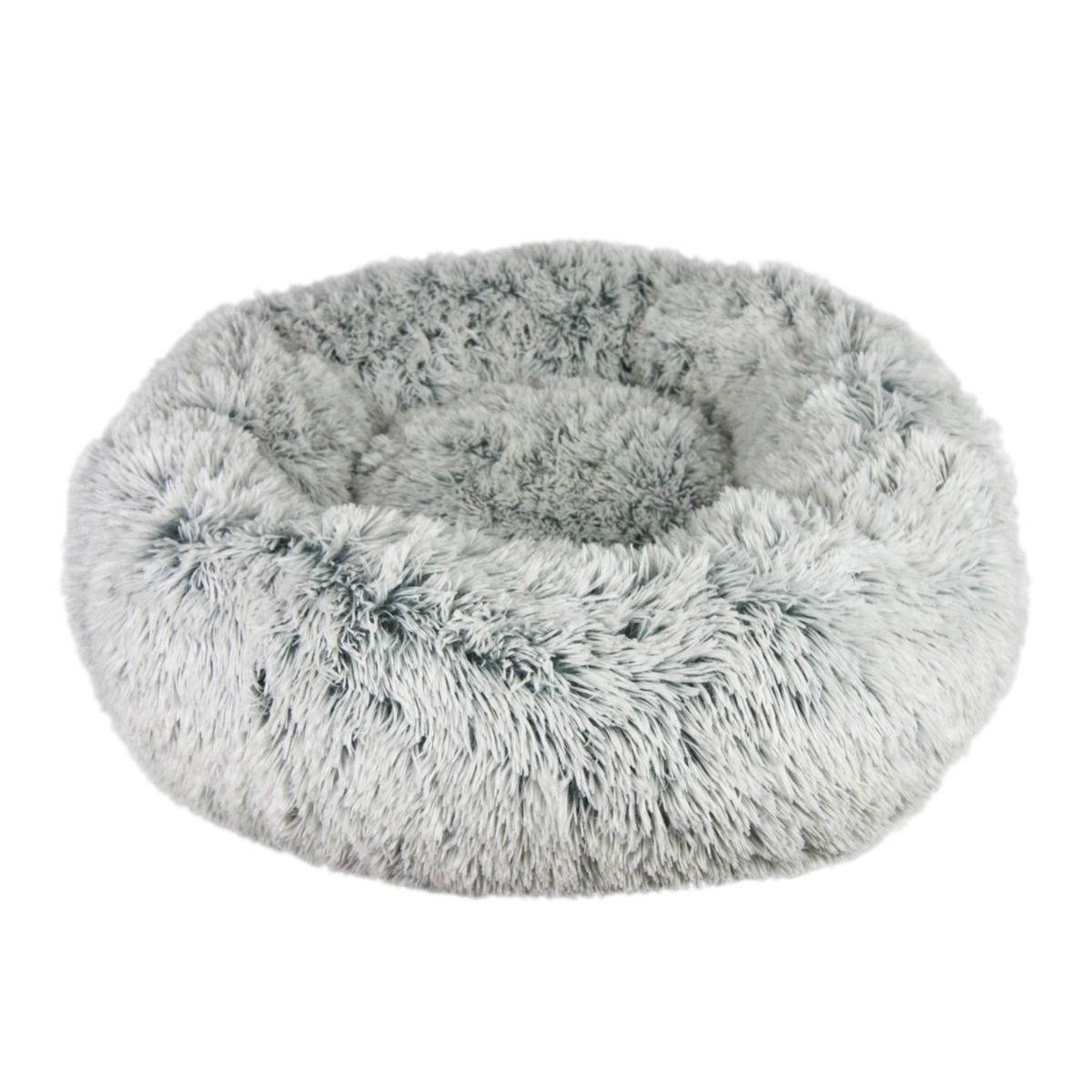 Tall Tails Dream Sleeper Cuddle Donut Pet Bed – Frosted Gray