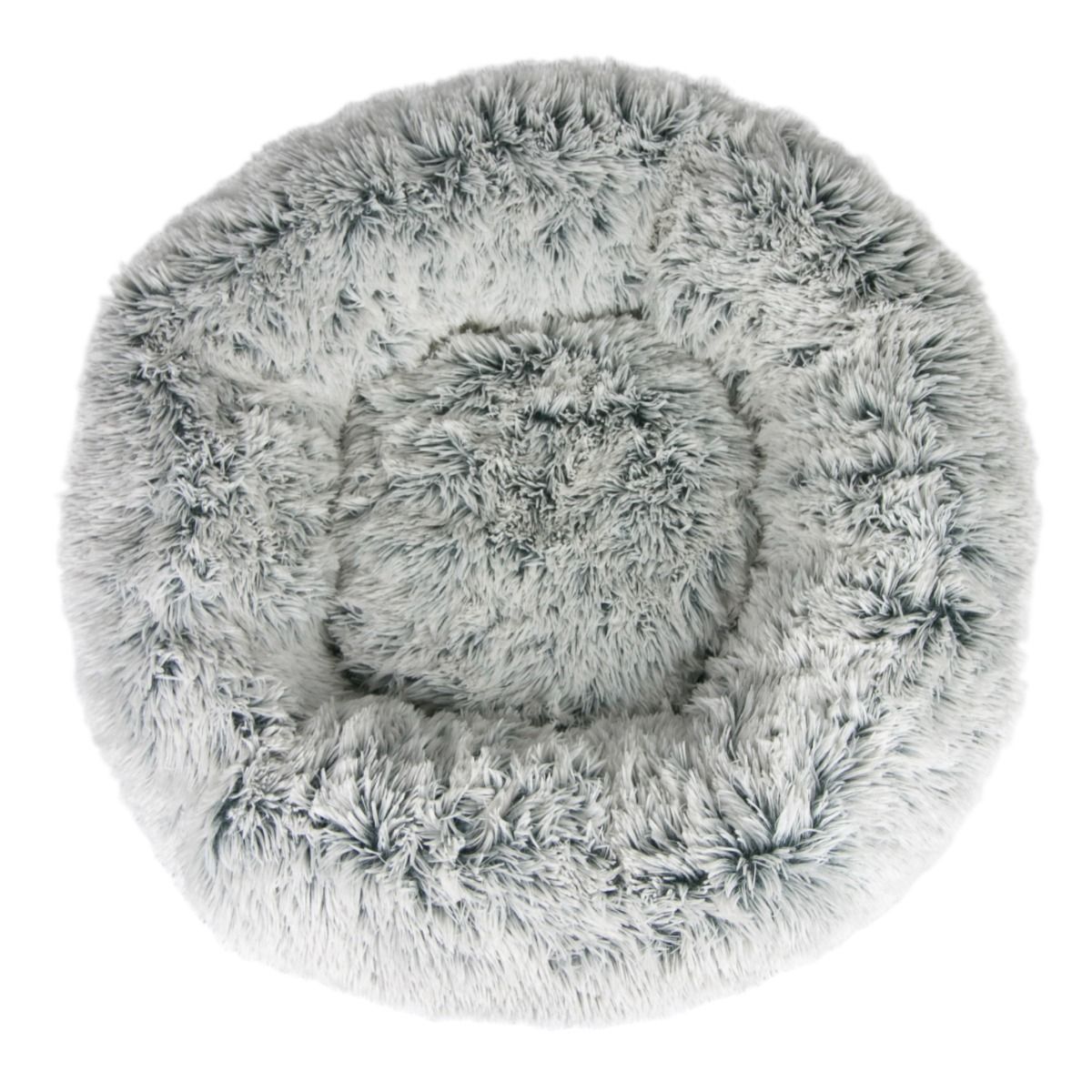 Tall Tails Dream Sleeper Cuddle Donut Pet Bed – Frosted Gray