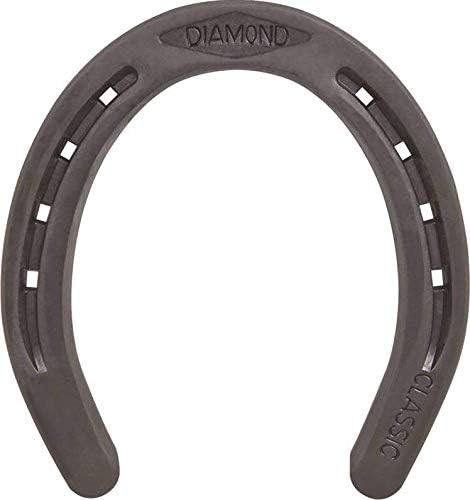 Diamond Classic Plain Steel Horseshoes – Size 1, 15 Pairs
