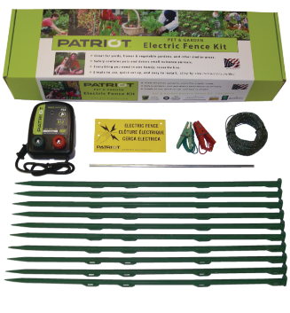 Patriot Pet & Garden Electric Fence Kit