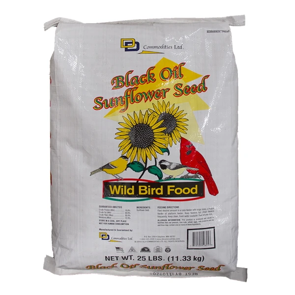 Premium Black Oil Sunflower Seeds for Wild Birds – High-Energy Bird Food