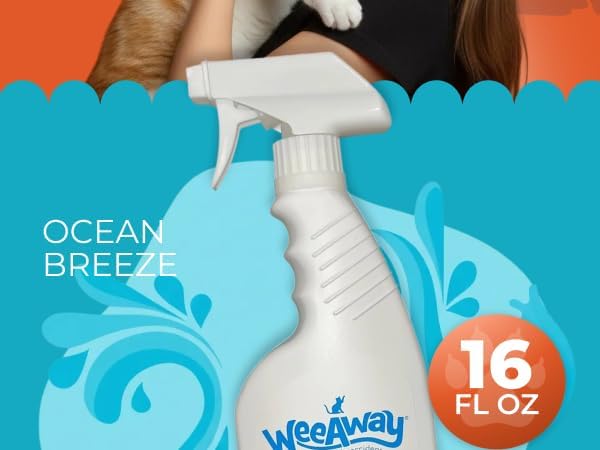 Wee Away X2 Cat Urine Stain & Odor Remover – 16 oz