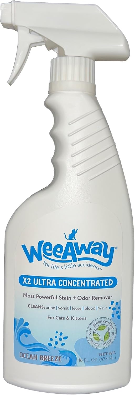 Wee Away X2 Cat Urine Stain & Odor Remover – 16 oz
