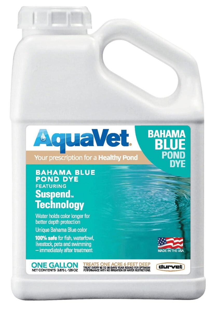 AQUAVET Bahama Blue Pond DYE - Gallon