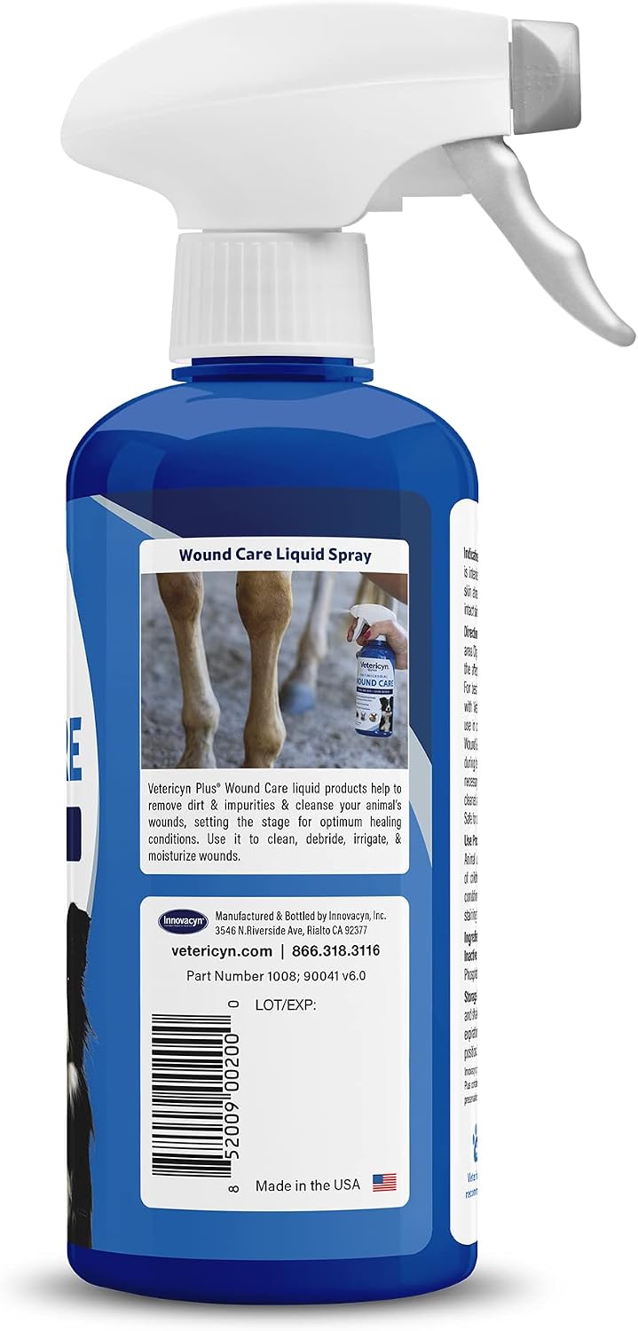 Vetericyn Plus Dog Wound Care Spray – 16 oz