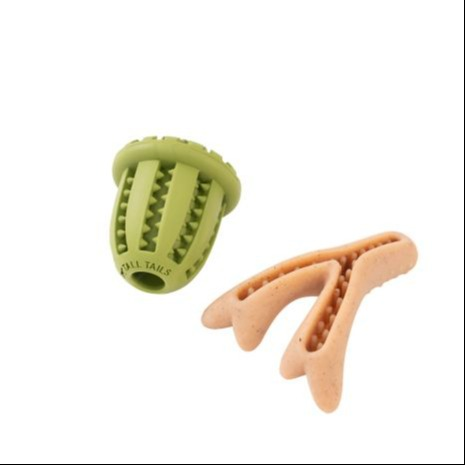 Tall Tails Dog Enrichment Antler & Acorn – 12 Inch