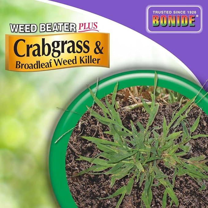 Bonide Weed Beater Plus Crabgrass & Broadleaf Weed Killer Ready-to-Use Spray – 32 oz