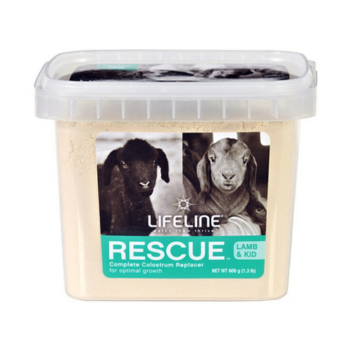LIFELINE Rescue Lamb & Kid Complete Colostrum Replacer – 144g Globulin Protein for Newborn Lambs & Goat Kids, 1.3 lb
