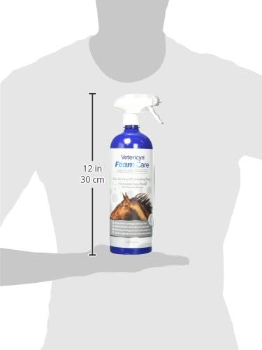 Vetericyn FoamCare Equine Medicated Shampoo – 32 oz