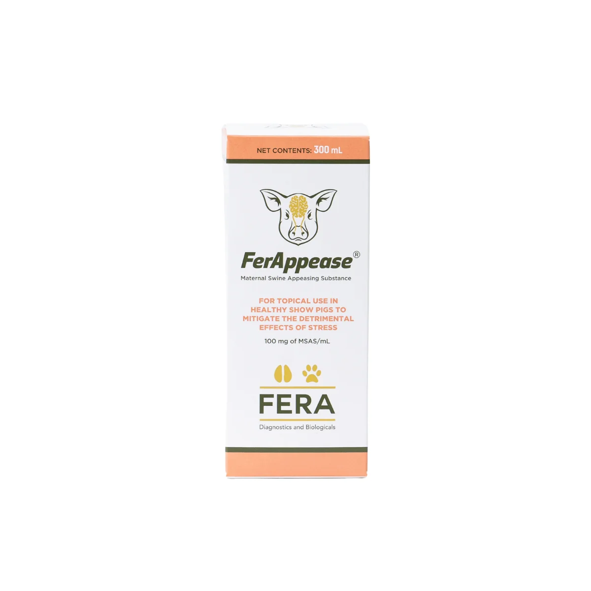 FerAppease Swine 300 mL – Maternal Swine Appeasing Substance (MSAS) Topical Stress Support for Pigs & Show Pigs