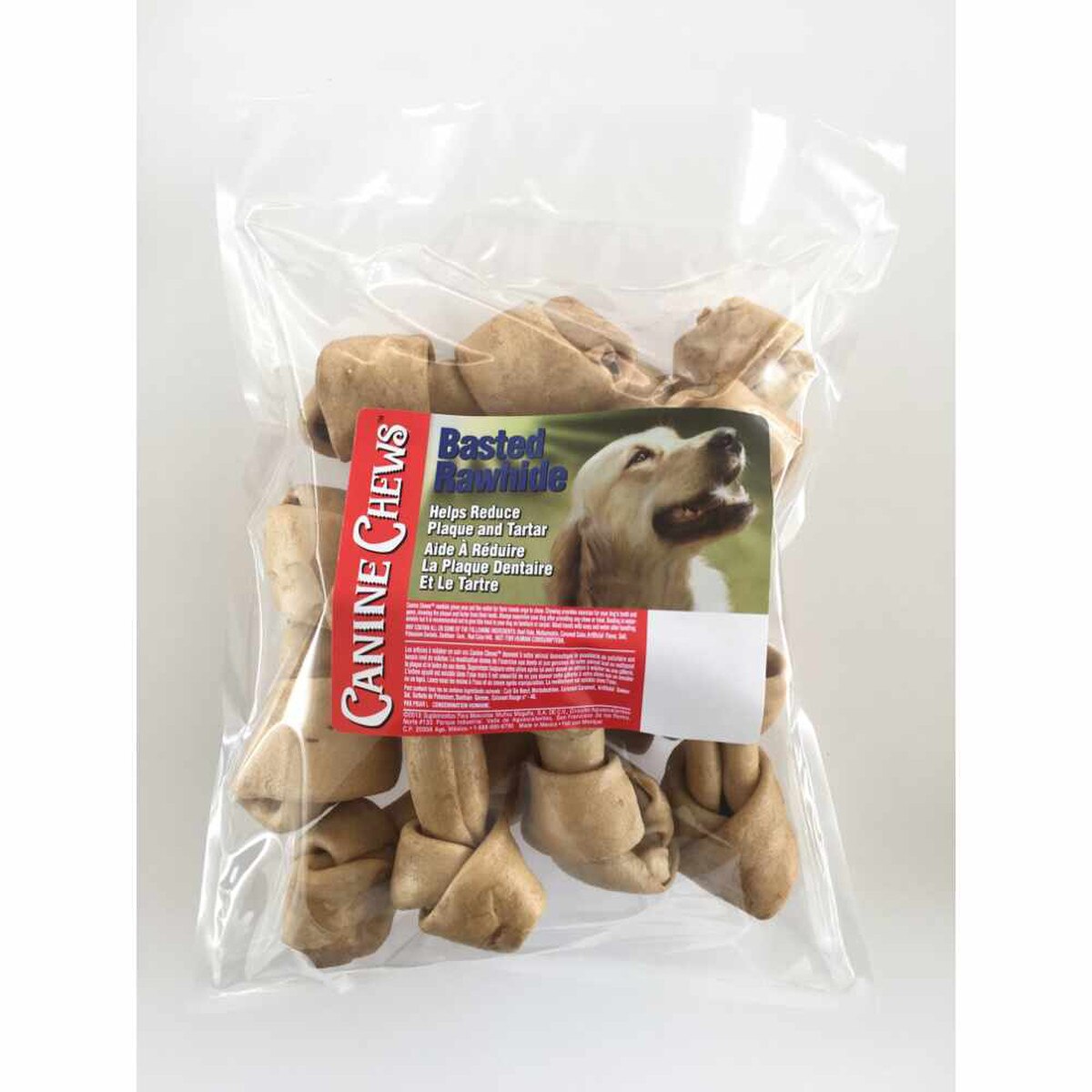 10pk 4-5" Chkn Flvr Knotted Bones