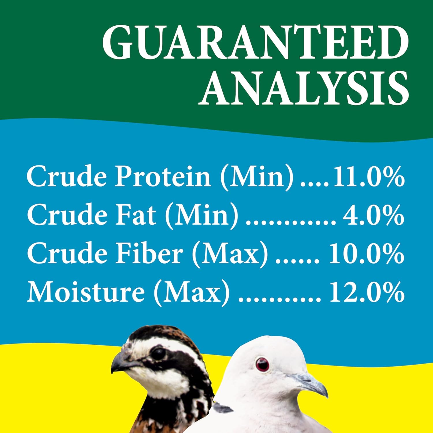 Wild Delight Dove & Quail Food – Premium Seed & Grain Game Bird Feed, 10 lb Bag