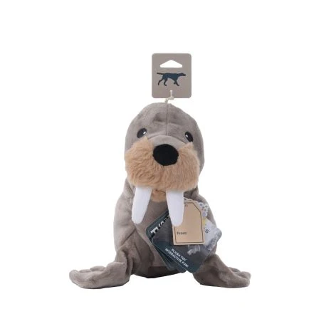 Tall Tails Animated Walrus Plush Dog Toy – 13 Inch