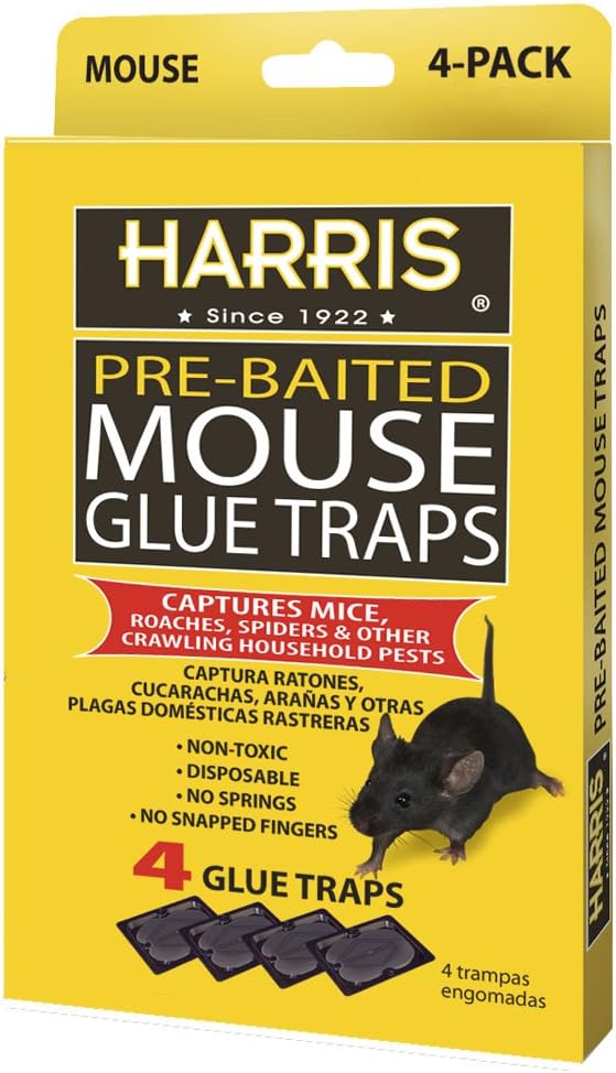 Harris Famous Roach Tablets – Boric Acid Roach, Waterbug & Silverfish Killer with Lure, 4 oz, 96 Tablets