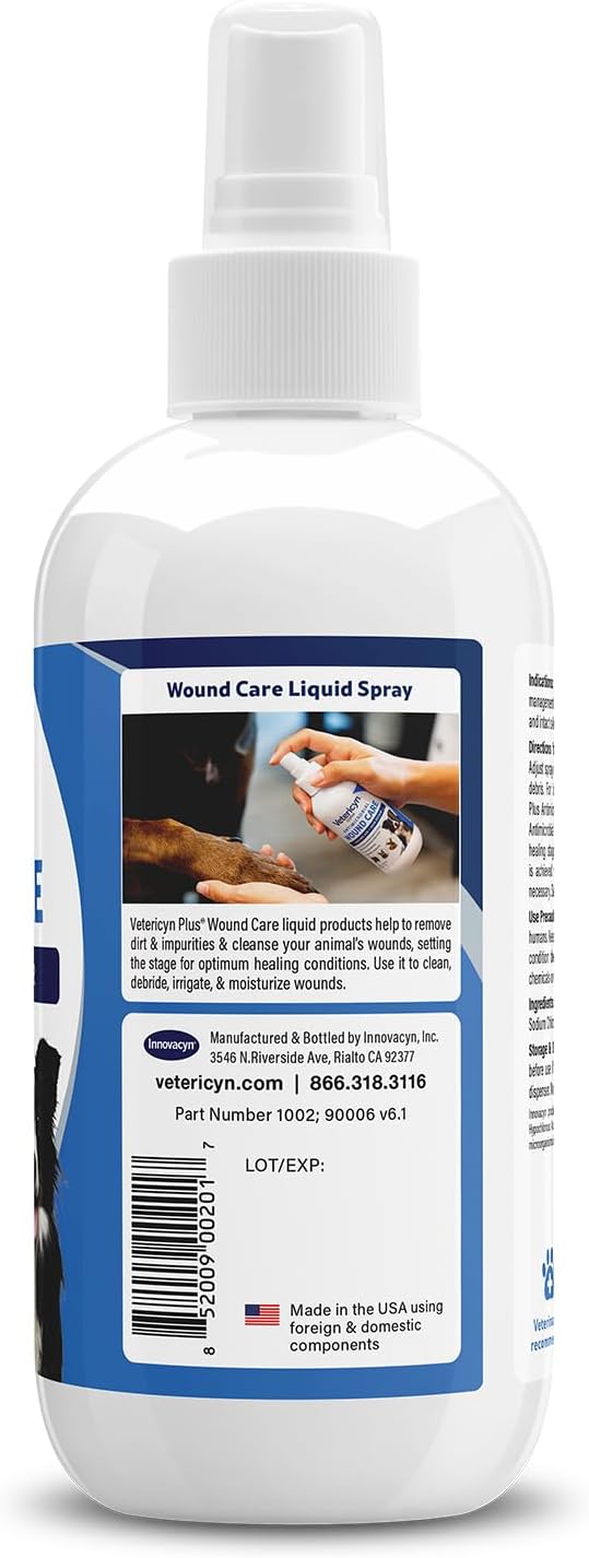 Vetericyn Plus Dog Wound Care Spray - 8 oz