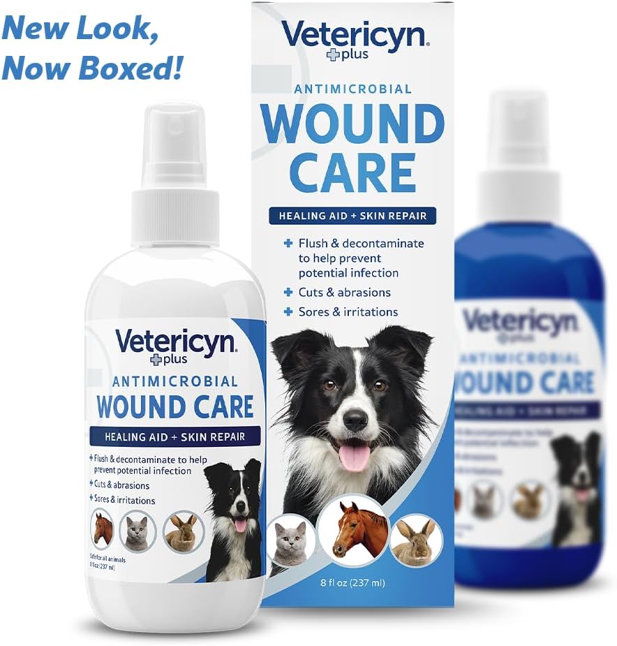 Vetericyn Plus Dog Wound Care Spray - 8 oz