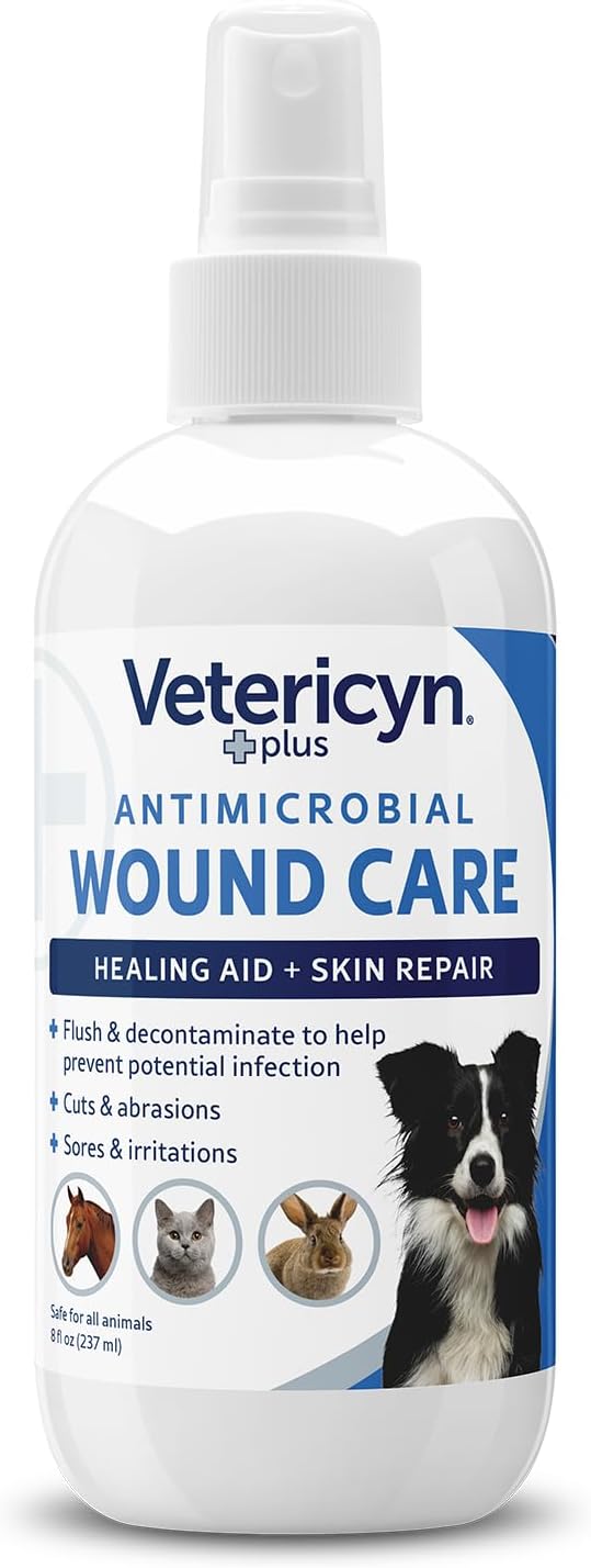 Vetericyn Plus Dog Wound Care Spray - 8 oz