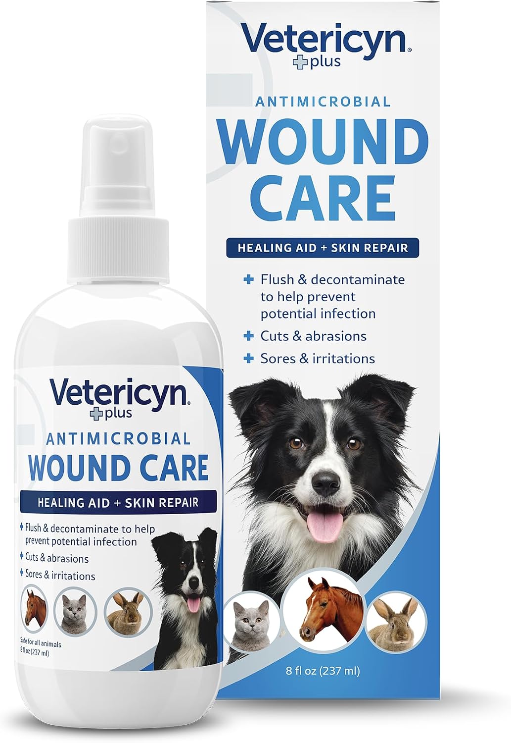 Vetericyn Plus Dog Wound Care Spray - 8 oz