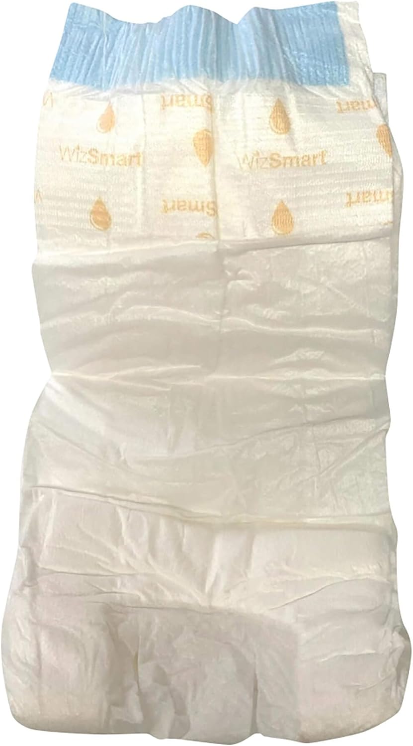 WizSmart UltraDry Disposable Female Dog Diapers – Ultra Absorbent Leak-Proof Pet Diapers